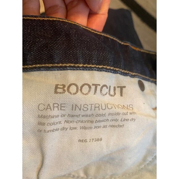 J. Crew Bootcut Jeans Dark Wash Size 26S - Picture 8 of 9